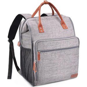 Cooler Backpack 30 Cans Insulated Leakproof Cooler Bag, Waterproof (Grey)